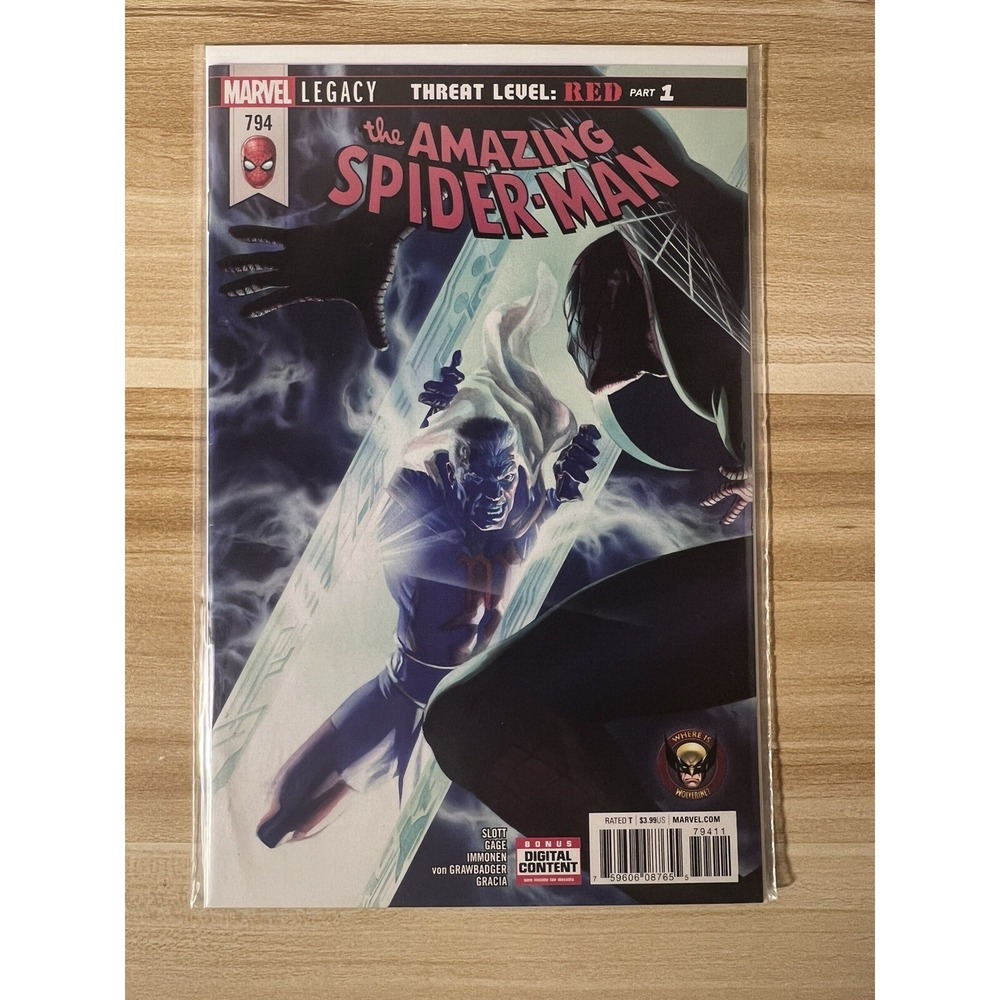 Amazing Spider-Man #794 (Marvel, 2018) Alex Ross‎ Cover